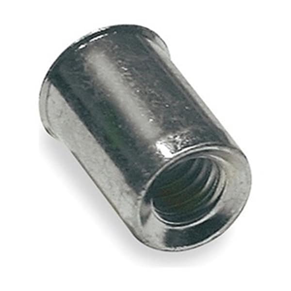 Arconic Rivet Nut, #10-24 Thread Size, 0.13 in L, Steel, 50 PK M47435 - main